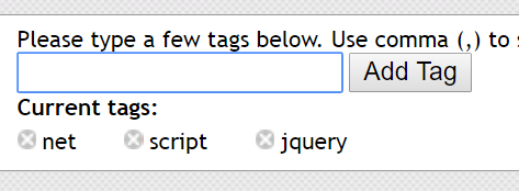 jQuery tagcloud